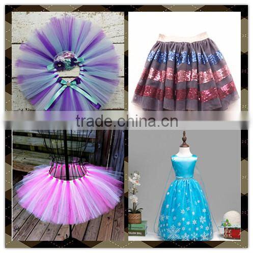 High quality baby girl party tutu dress formal wedding dress with flower