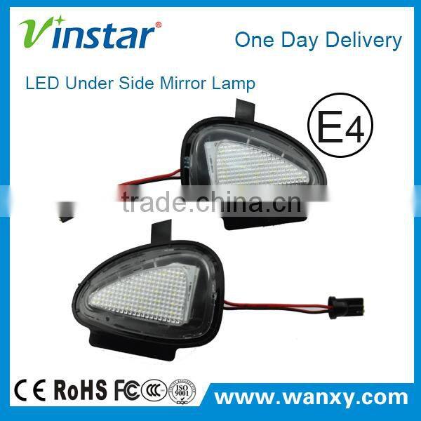 automobile led car logo light led under mirrors light for VW GOLF6 Passat