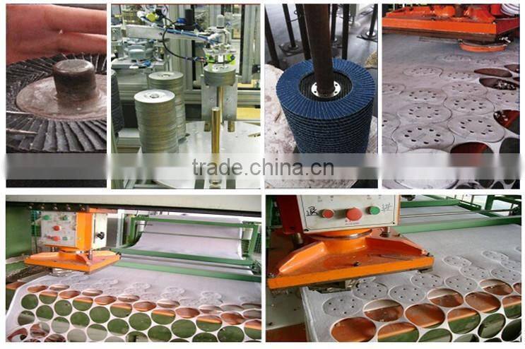 aluminium oxide powder abrasive fiber cloth disc for grind welding seam