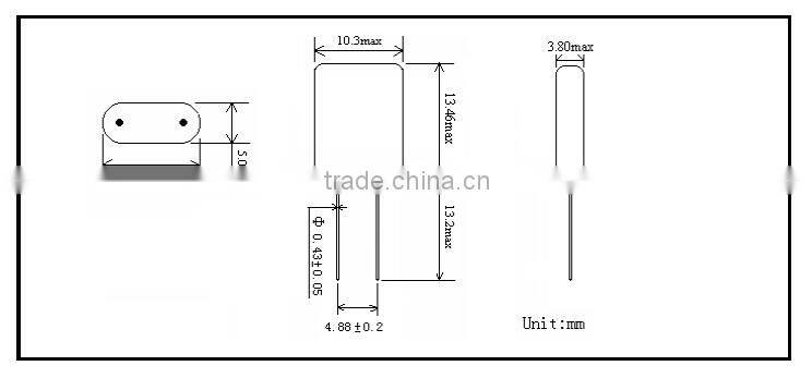 Quartz Crystal Resonator 4.194304mhz HC-49U