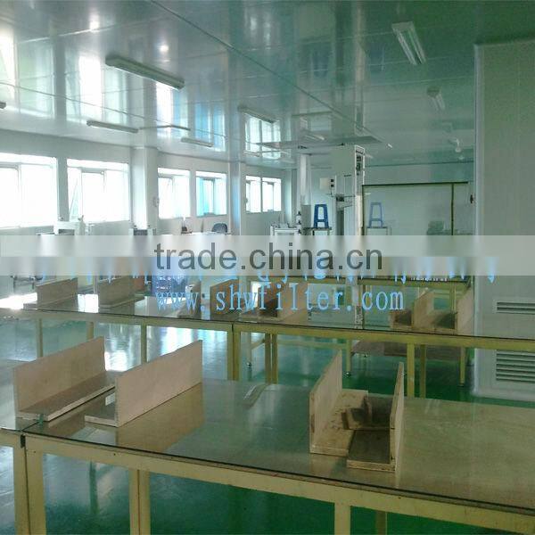H14 Mini-pleat HEPA Filter for food clean room