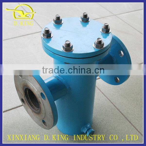 Supply carbon steel dn50 basket strainer housing