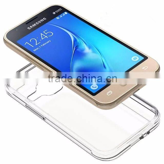 Samco Premium Crystal Clear Protective Cellphone Cover for Samsung Galaxy J1 Mini