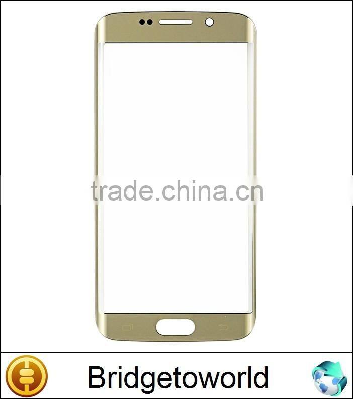 Various touch screen front glass lens replacement spare parts for samsung galaxy s6 edge