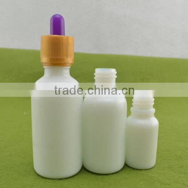 white porcelain 30ml dropper bottles with caps for eliquid with dropper