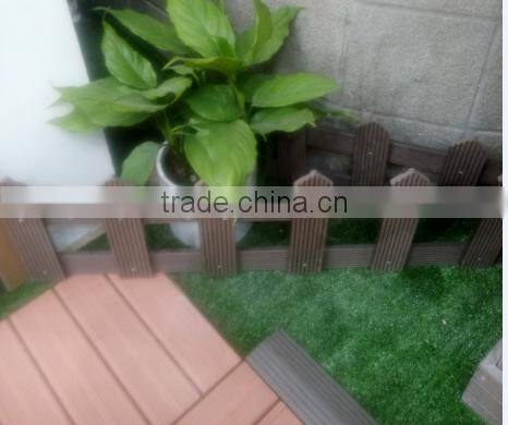 fence and yard Wood plastic flooring