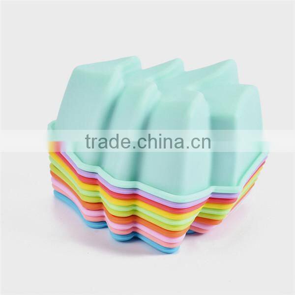 Promotional silicone christmas tree cake mold