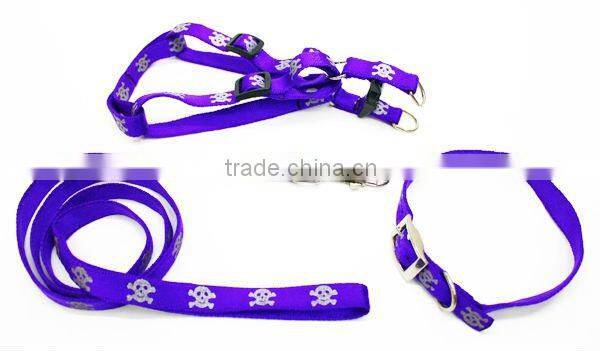 Double printed logo for dog collar and harness