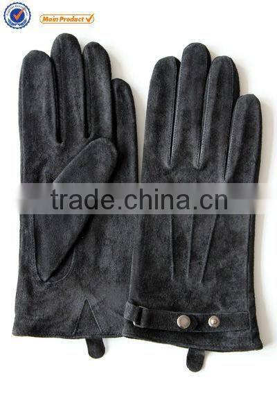 fashion women sheep suede gloves