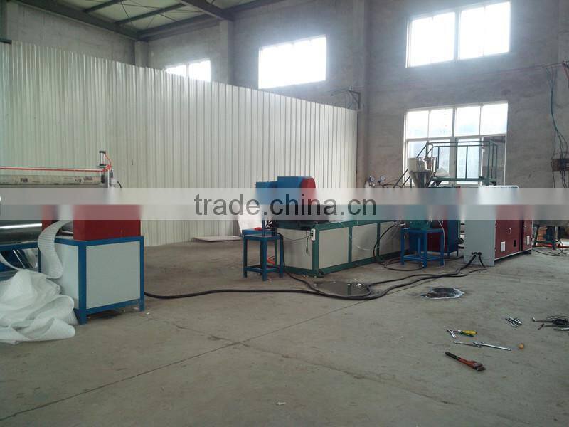 Best quality !!! Plastic foam fruit net and mat extrusion line