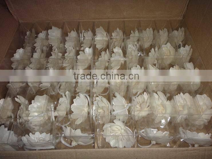 8cm handmade decorative sola flower for reed diffusers