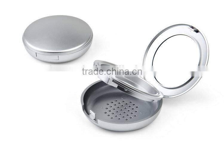 Round multi-layer empty compact powder box packaging