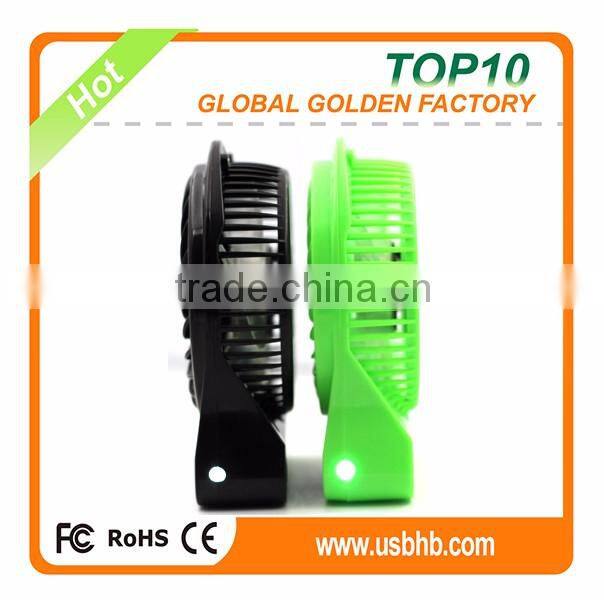 2016 Newest Mini USB Fan With 3 Protable Rechargeable Fan With 18650 Battery