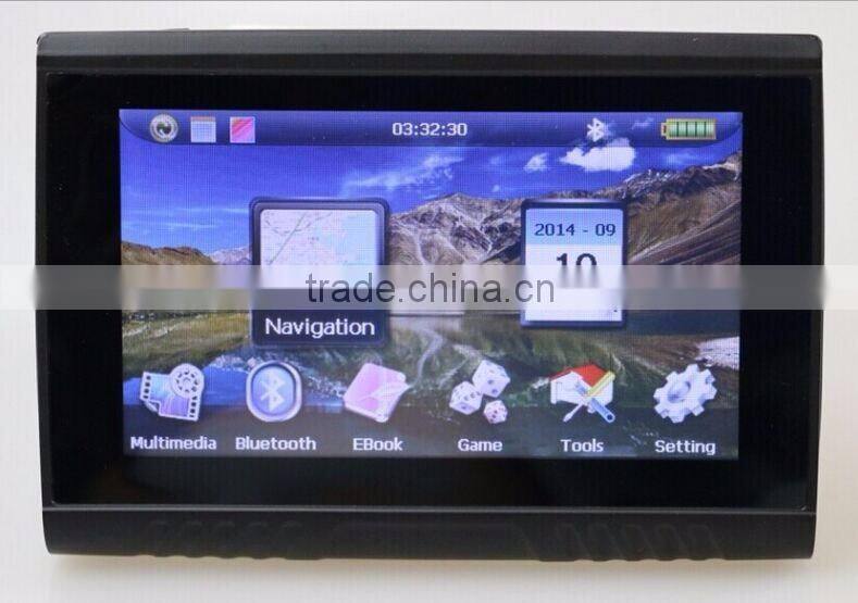Cheapest 5" Portable Car GPS, 5 inch motorcycle GPS Navigation, OEM/ODM manufacturer waterproof gps