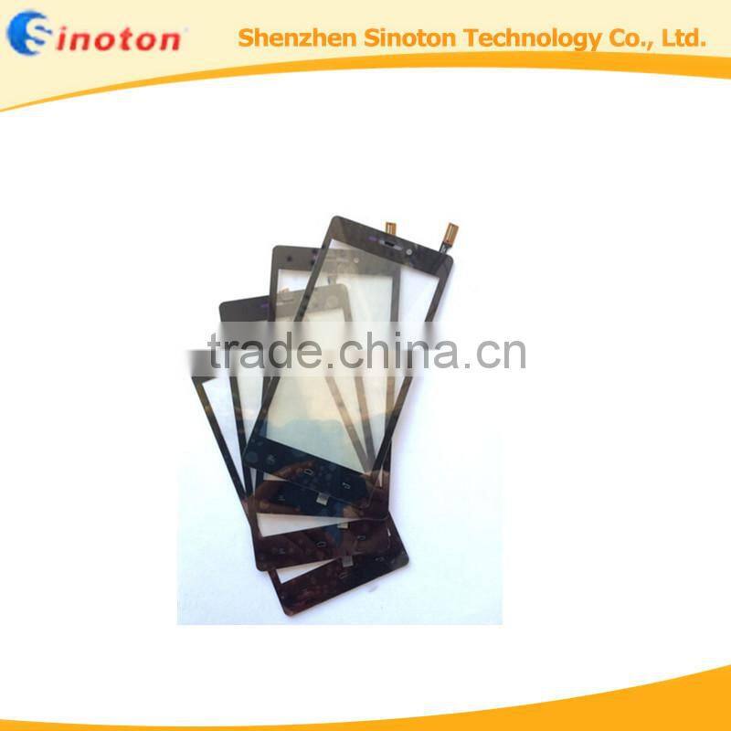 100% Tested Mobile Phone Replacment Parts Black Touch Screen Glass For Fly IQ4501