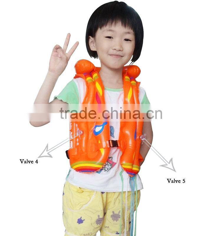 life jacket vest with water proof bag