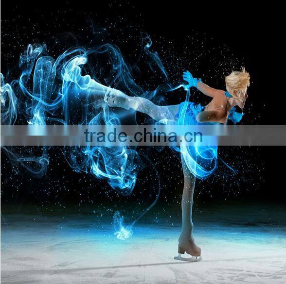 2016 Durable yarn and wax finish Figure skating shoes