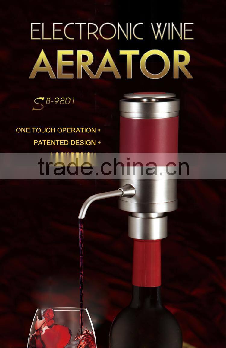 Wine Enthusiast High End Gift Wine Decanter Accessories / Electric Wine Decantor Accessoried