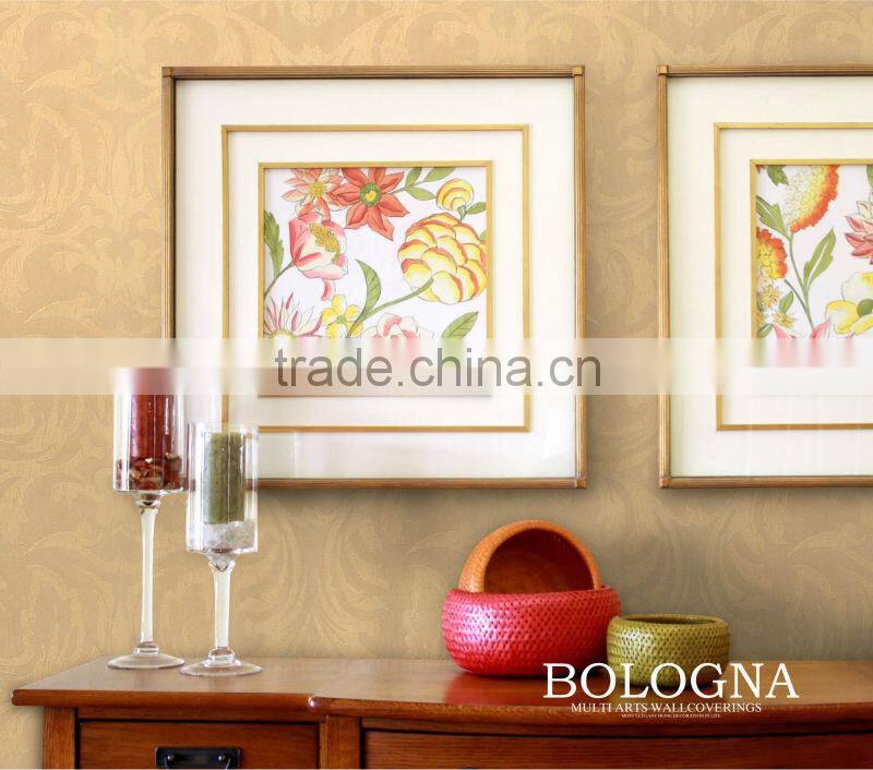 Hot fashion non-woven simple design wallpaper for home decoration