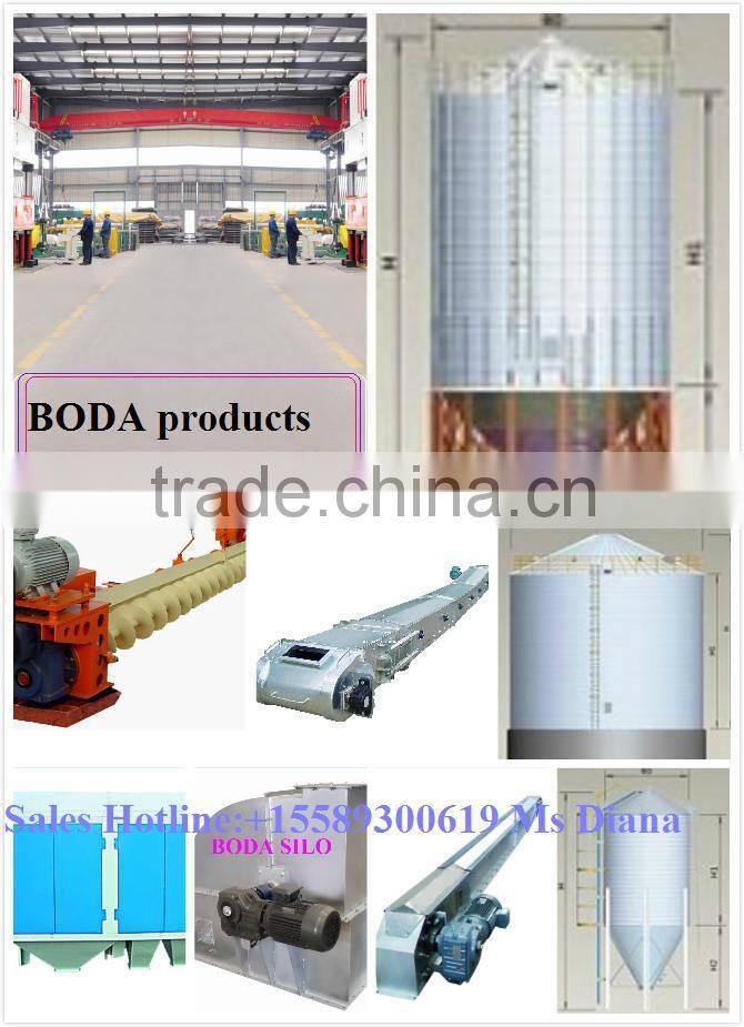 Special designed roof belt conveyor for seed silos