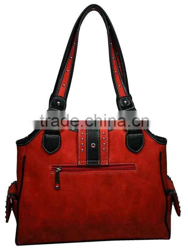 Western Lady Bling Diamond Buckle Rhinestone Shoulder Bag