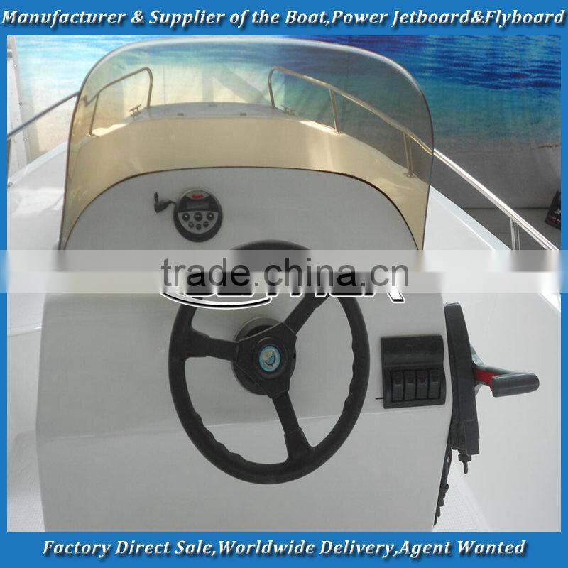 Gather 2014 New designed 18ft frp center console fishing boat for sale