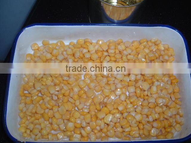 Top quality canned sweet corn