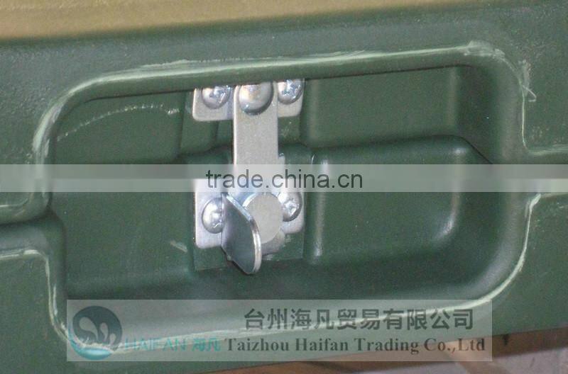 durable 122cmadjustable green troop plastic folding dining table and chair with lock/high quality plastic dining table for troop