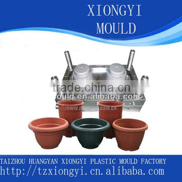 custom EU standard plastic fashional garden flowerpot mould manufacturer