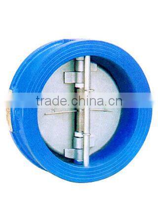 One Way Dual Plate Cast Iron Check Valve