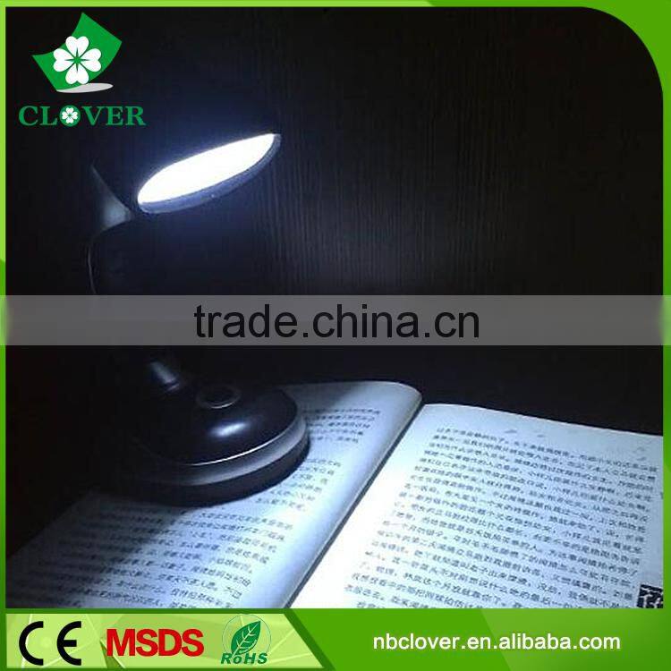 2015 high quality for book reading adjustable 12 LED desk lamp