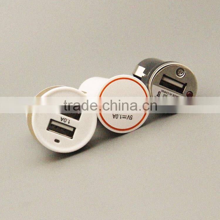 mini usb car charger adapter, 1 2 port usb car charger with certifications