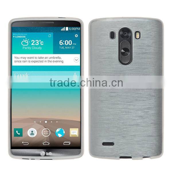 C&T Glossy Outer Brushed Ultra Slim Fit Case Soft Flexible TPU Cover for LG X screen