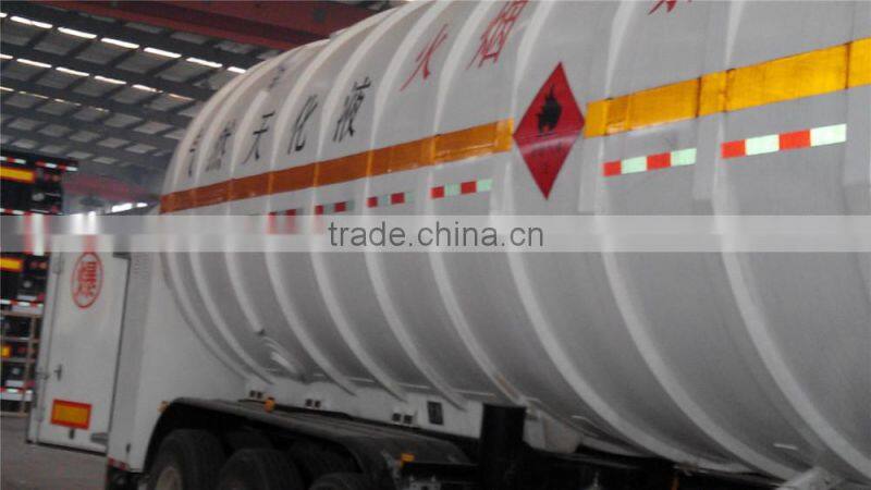 China Hot Sale Lpg Transport Tanker Truck Semi Trailer/gas Tank Trailer(propane)