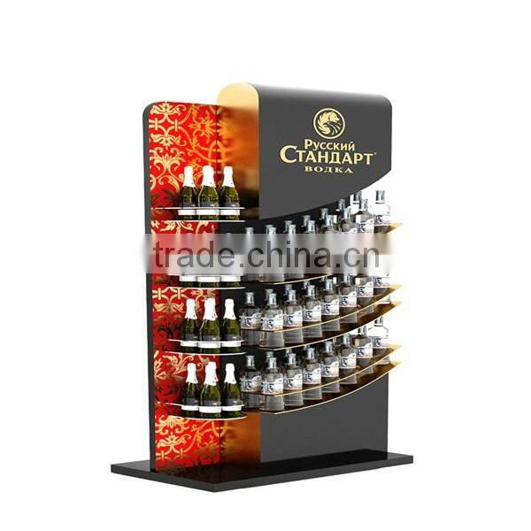 monster energy/wine drink display stand