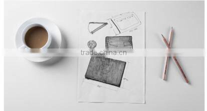 2016 year popular style high quality dark grey felt laptop bag