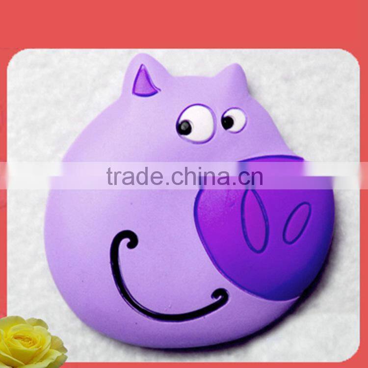 high quality customized rubber 3d pvc fridge magnet