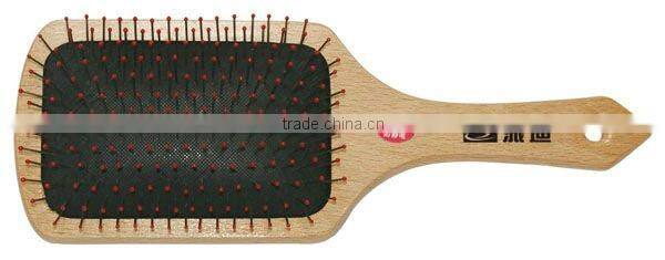 Professional high performance wooden plastic hair comb&brush