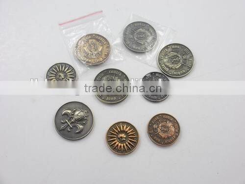 Antique Imitation Style and Souvenir Use cheap custom medals,Challenge coin,zinc alloy coin