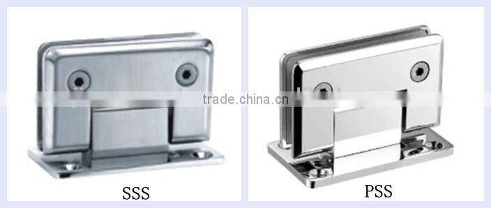 High quality 90degree shower hinges for glass door