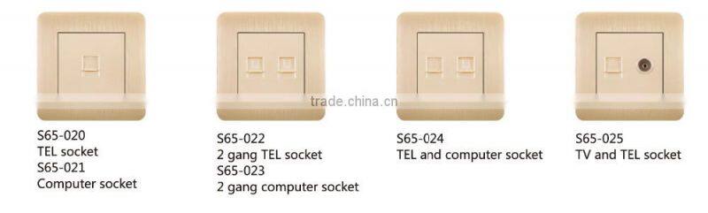 voice control switch with fire protection and energy saving