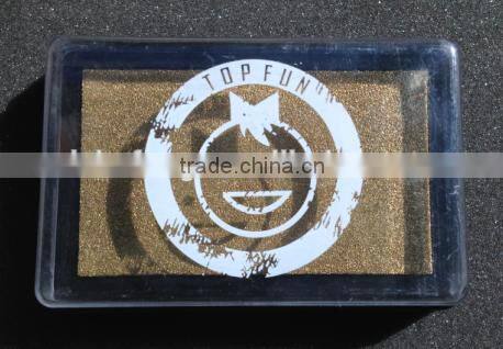 hot sell 6*9 gold plastic ink pad