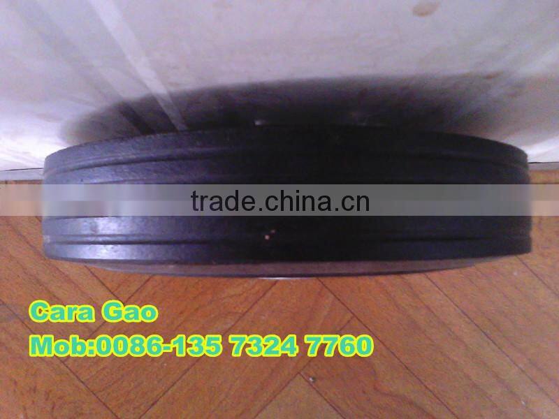 solid rubber wheel for wheelbarrow 8x2