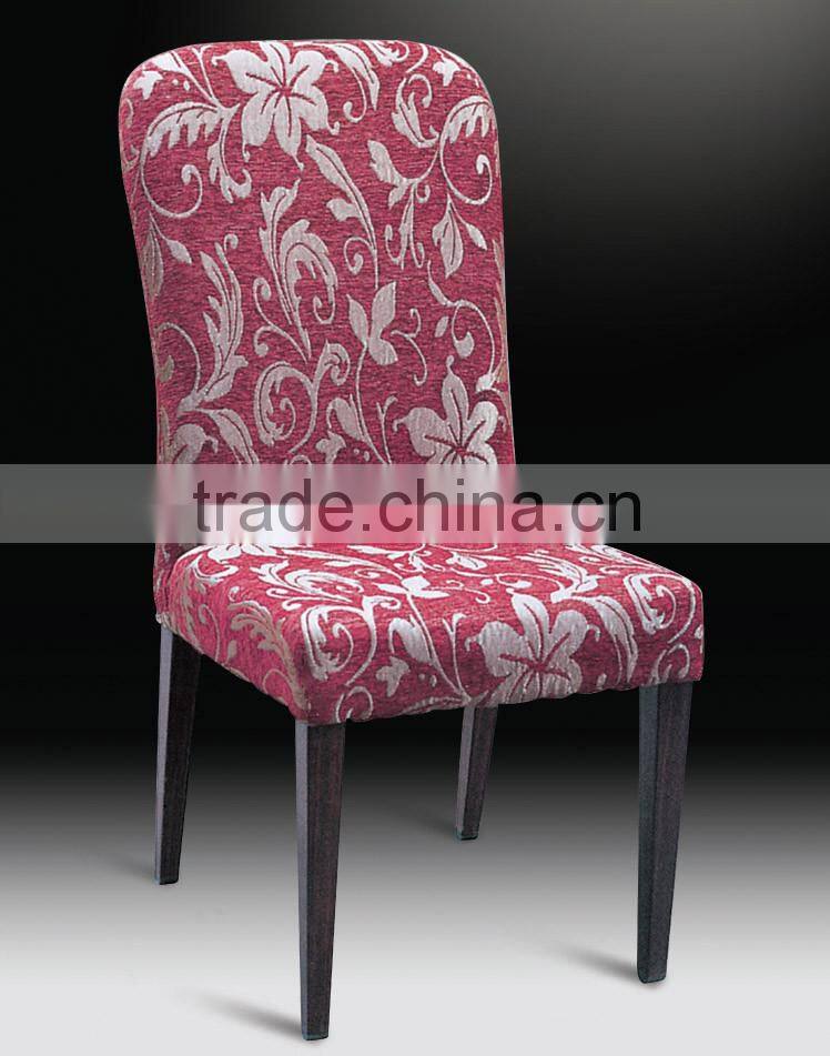 High back fabric chair Hotel room furniture Colorful hotel dining chair on sale ZA29