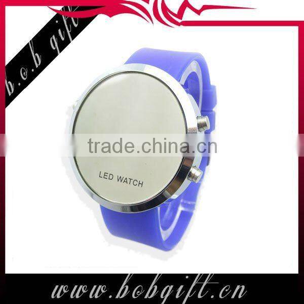2014 hottest cheap LED silicone watch band