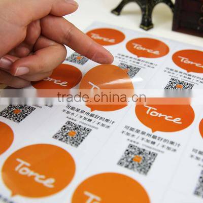 Wholesale custom transparent stickers,waterproof clear sticker,custom individual stickers