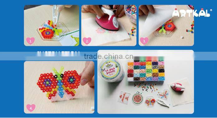 Cheap wholesale funny diy toys plastic beads Artkal beads kit