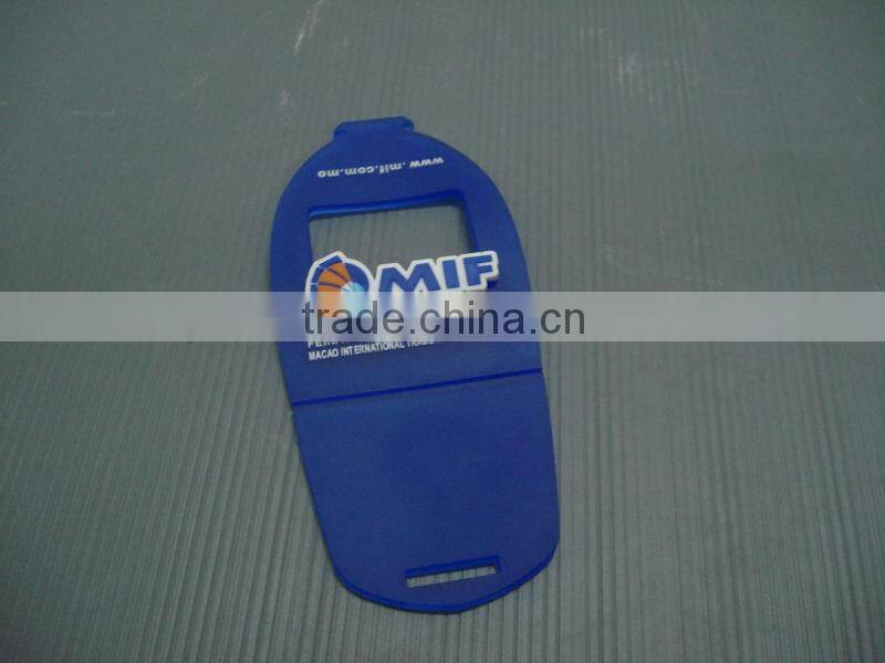 special design cartoon foldable rubber mobile holder