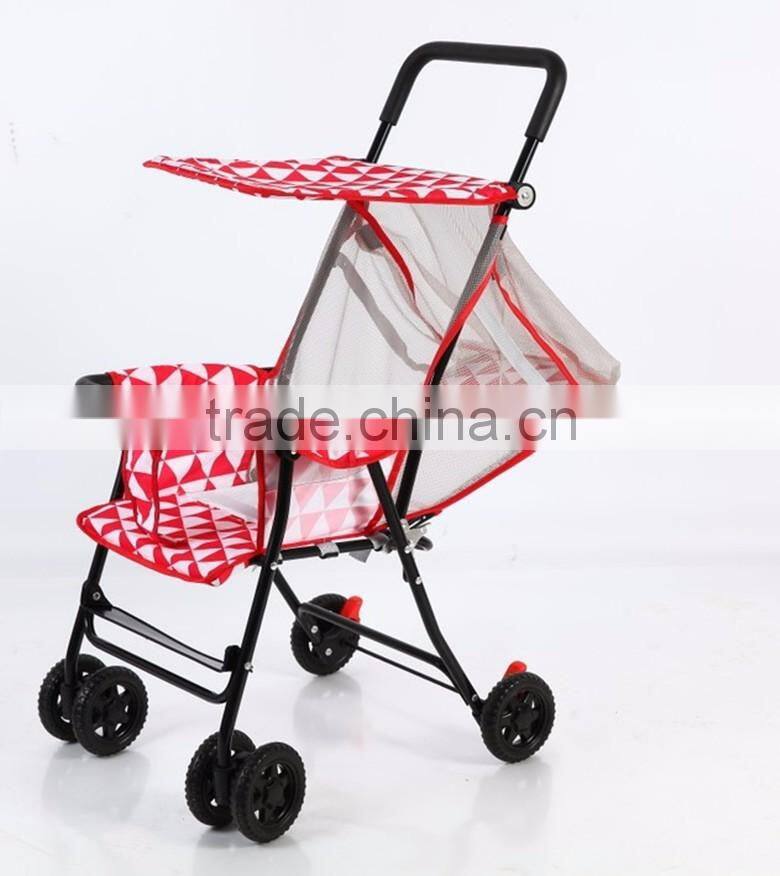 2016 hot sale baby product / cheap price high quality baby stroller / light weight stroller