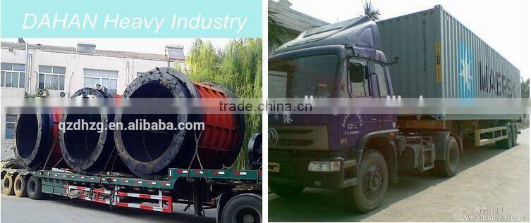 Cement pipe making machine of Vertical type